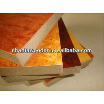 furniture and decoration melamine coated particle board